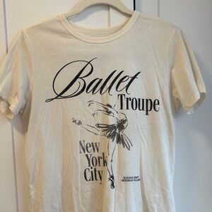 Cream Ballet Troupe Graphic T-Shirt